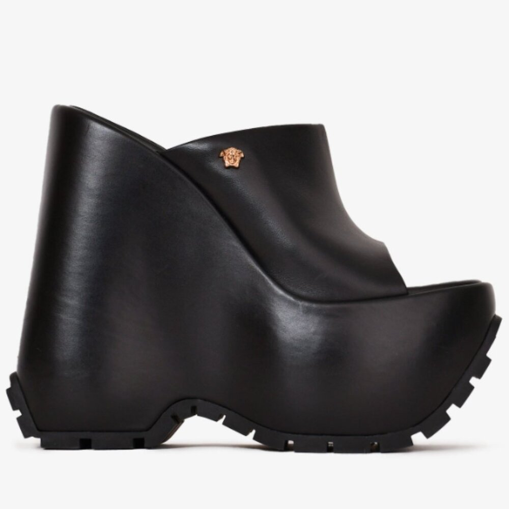 Versace Triplatform Mules *Never Worn*